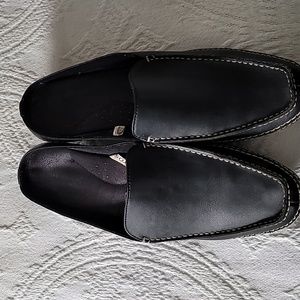 Black Slip-On Shoes